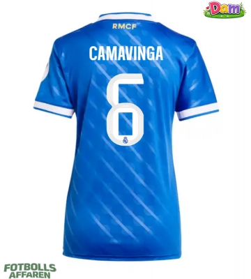 Real Madrid Eduardo Camavinga #6 Tredje Tröja Kvinnor 2025-26 Kortärmad